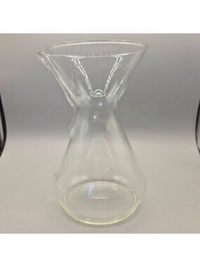 Chemex Classic Series Glass Pour Over Coffee Maker 8-Cup Replacement Carafe Only